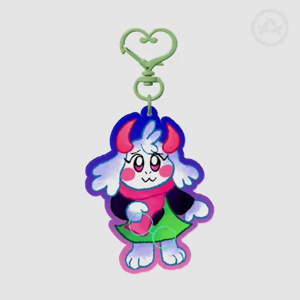 Ralsei without glasses Keychain