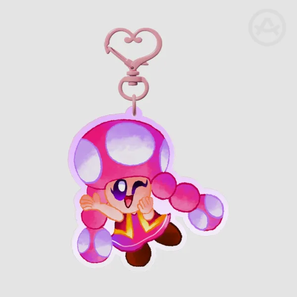 Toadette Keychain