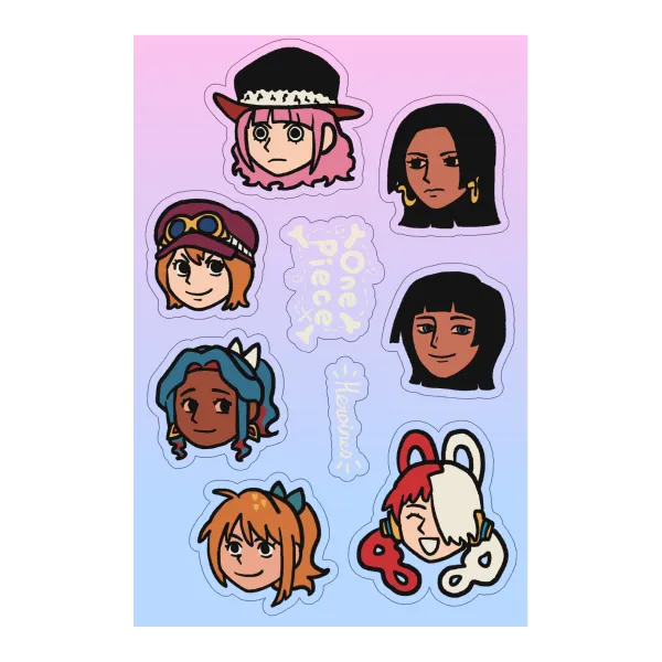 Heroines Stickers