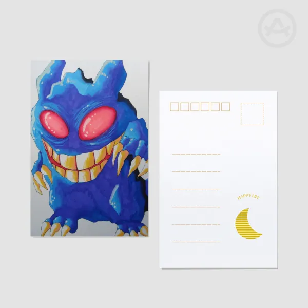 Postcard - Scary Gengar