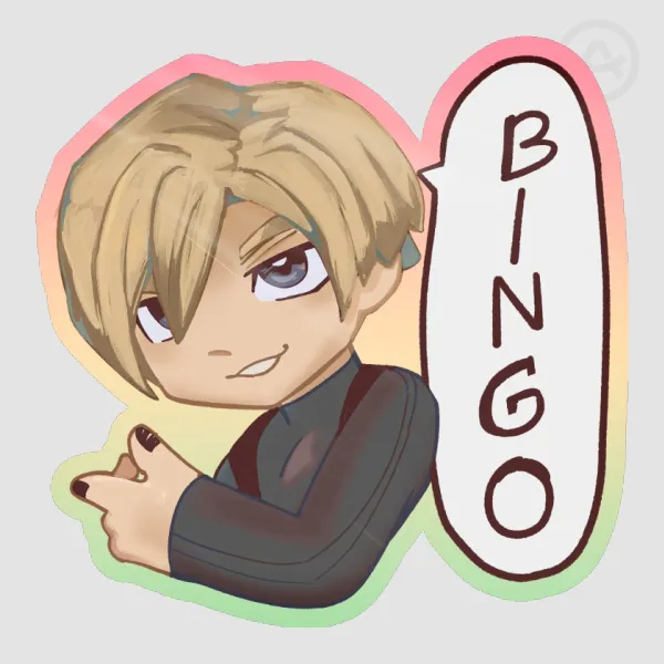 Leon Kennedy 'Bingo' Sticker