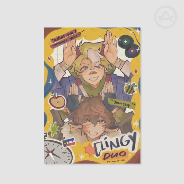Clingy Duo Artprint