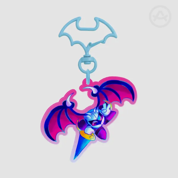 Happy Meta Knight Keychain