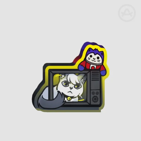 [Persona 4] Purrsona Yu Mini Standee