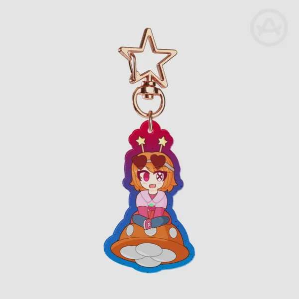 Zimi UFO Colorful Keychain