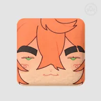 OC | kasai closeup - plush badge