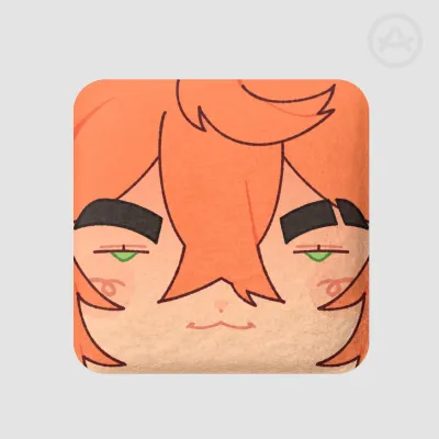 OC | kasai closeup - plush badge