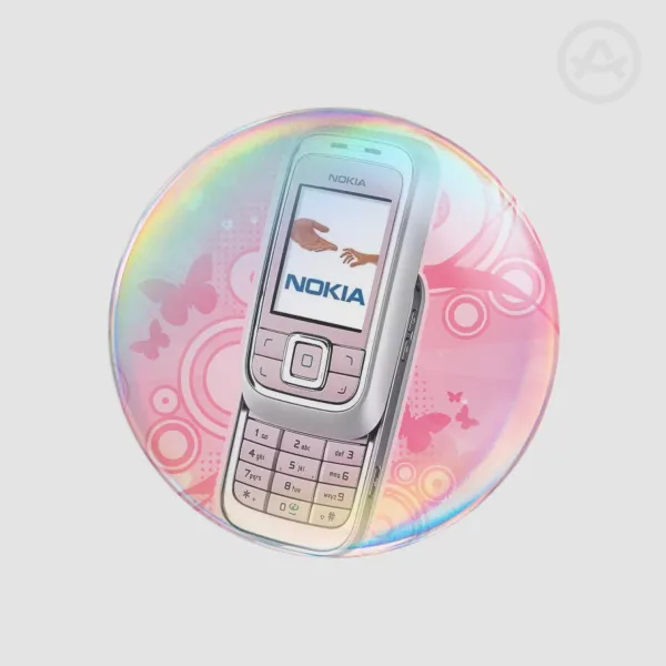 Frutiger Metro Pink Badge (Nokia Edition)