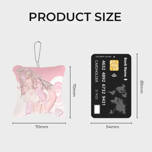 Mini Pillow Keychain