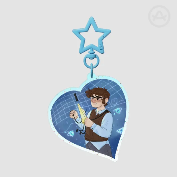 Billford Dancing Heart Keychain