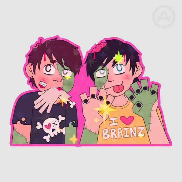 Zombie 2009 Phan Sticker
