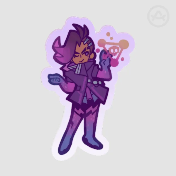 SOMBRA acrylic pin