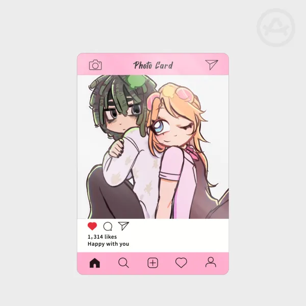 Needyoursauce Plastic Transparent Photocard || QSMP2