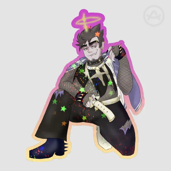 Rockstar Adam - Star Sticker