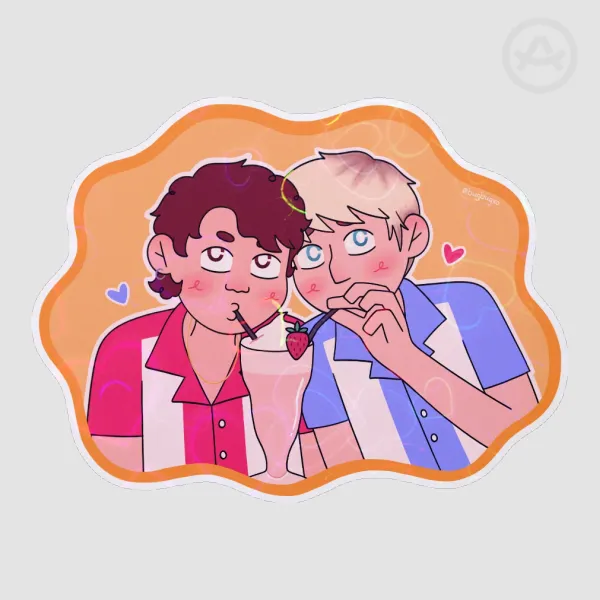 Milkshake Phan Sticker