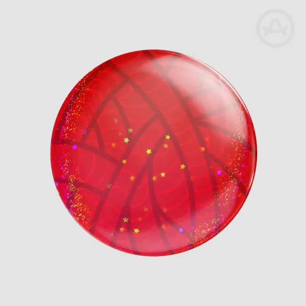Red yarn ball badge!