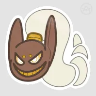 Aureate Grin sticker