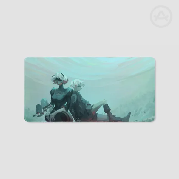 2B & 9S Mouse Pad