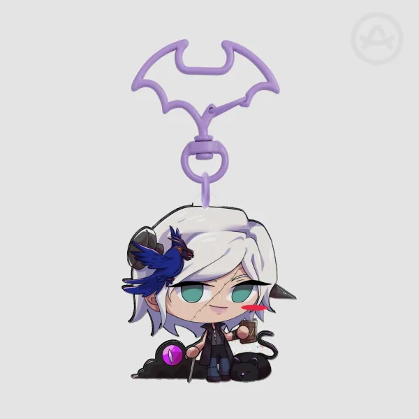 V DMC Acrylic Keychains