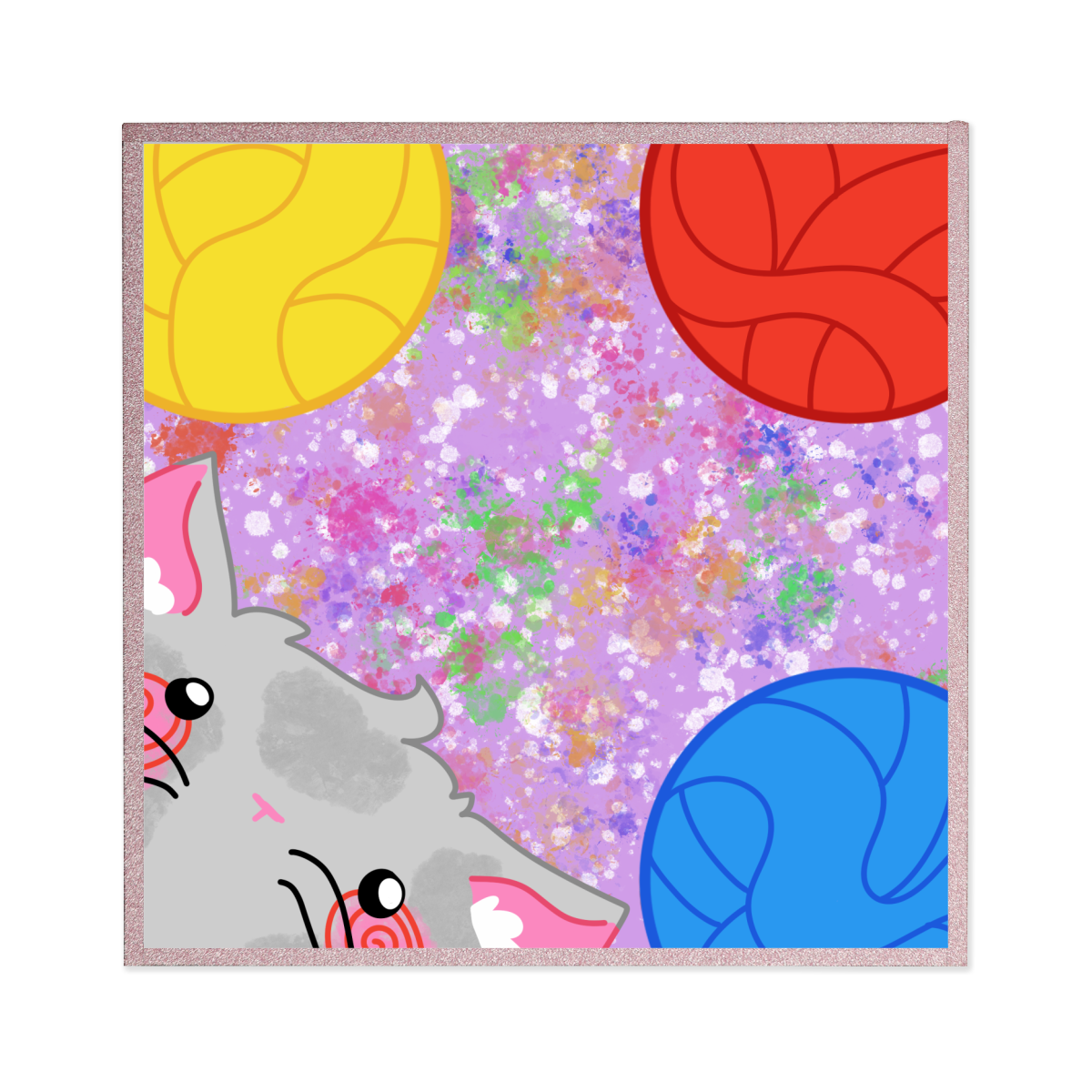 Party cat art board!