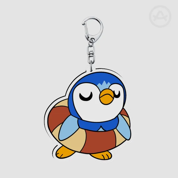 Piplup in a floaty