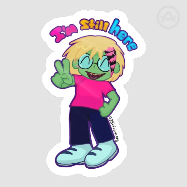 988 Abbie sticker