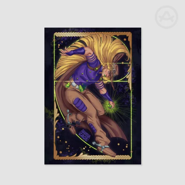 Gyro Zeppeli Poster
