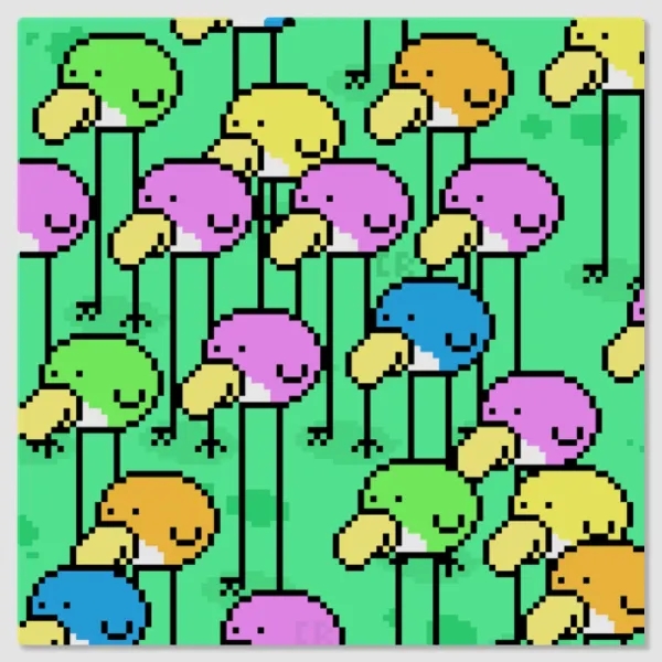 Huebirds of Happiness Wood Pins