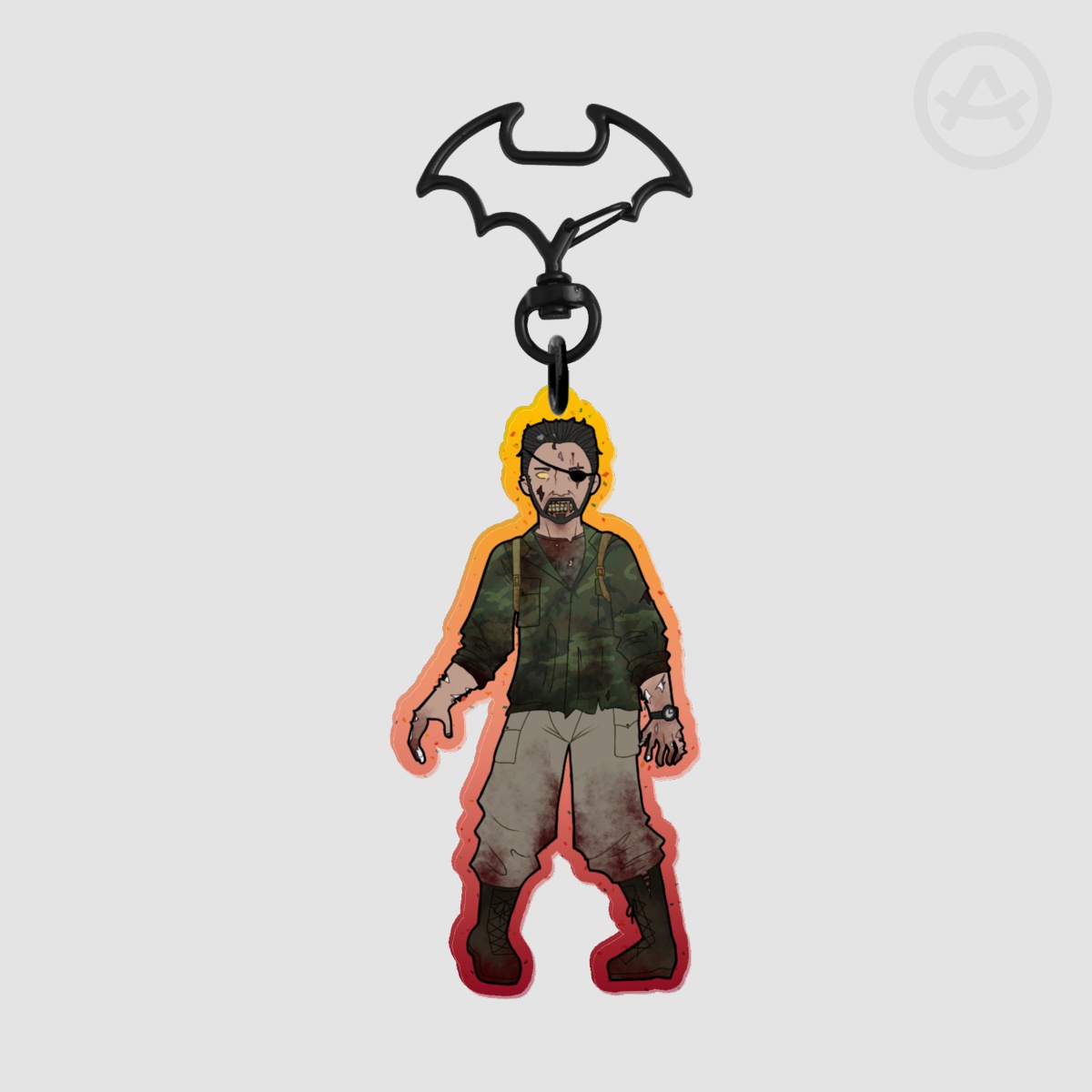 Zombie Grigori Weaver Keychain