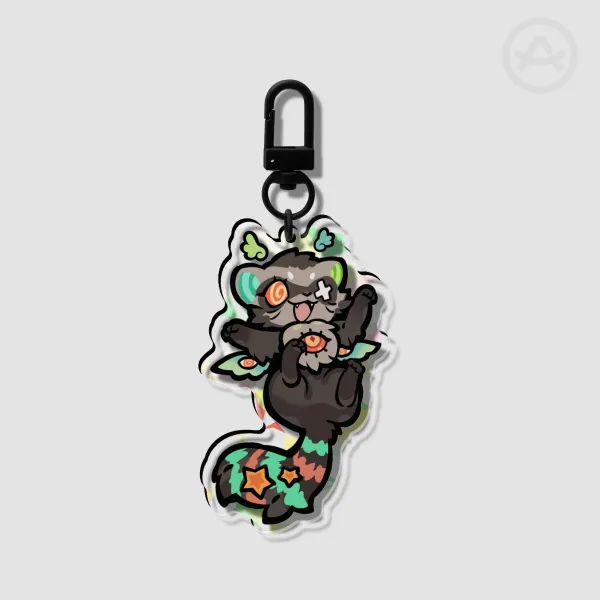 Holographic Ransom Keychain