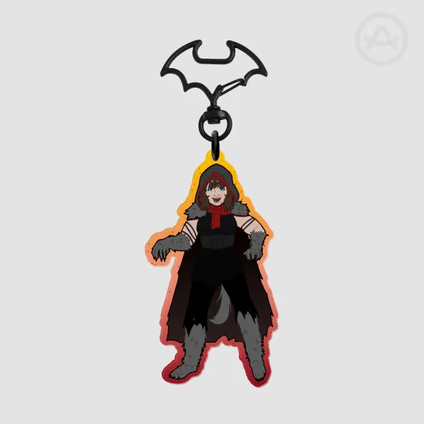 Werewolf Elizabeth Grey Keychain