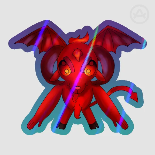 little jersy devil sticker