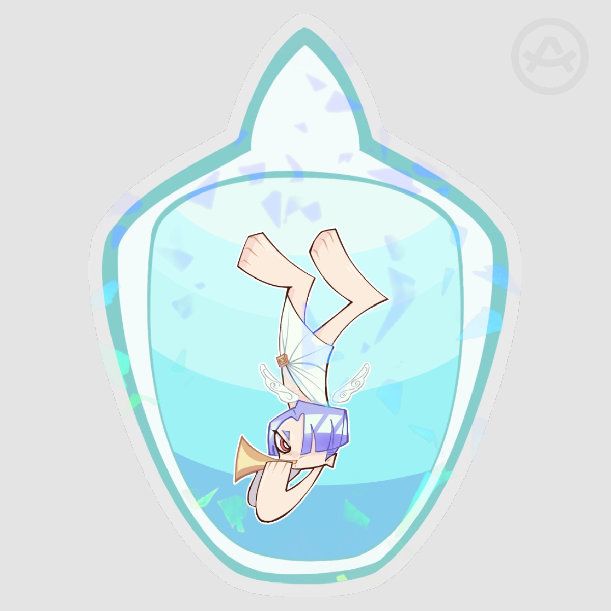polyester sticker phone 🪽