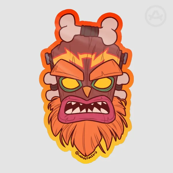 Uka Mask Sticker
