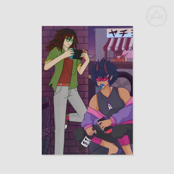 Kai and Kurama RF Print
