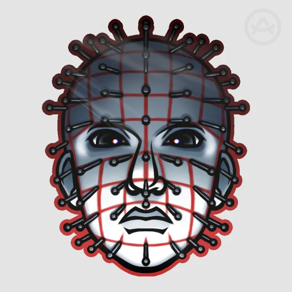 Pinhead/Hell Priest Sticker