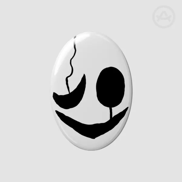Gaster Oval Badge