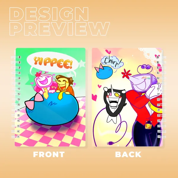 Spamtenna PVC Sticker Notebook