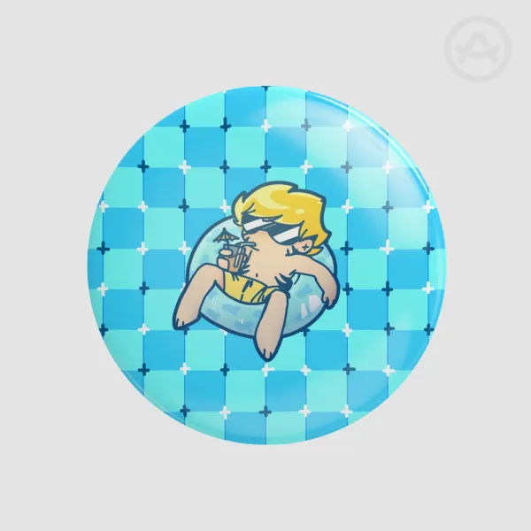 Bosip Button Pin