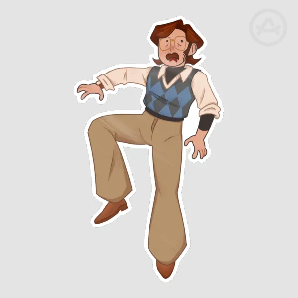 Trevor Hills Sticker