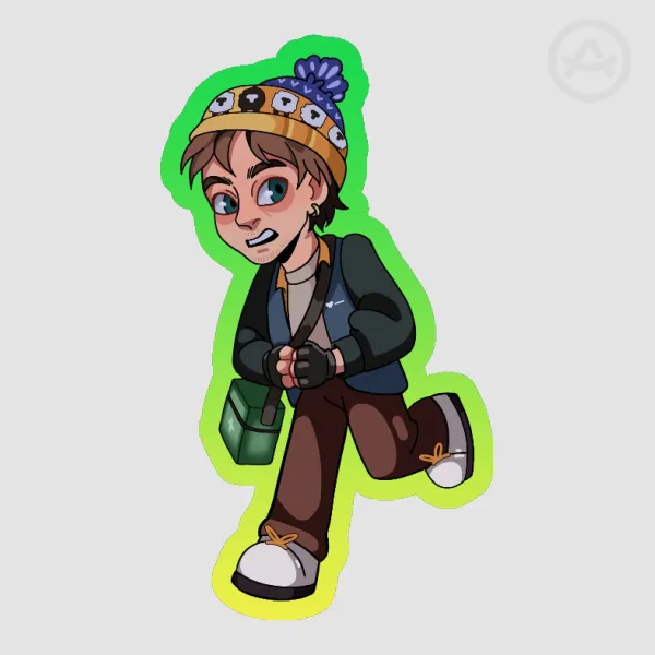 Resident Evil Sticker_Bryan Hodukavich