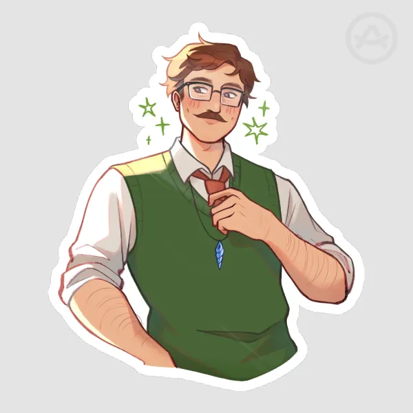 Stardew Valley Harvey Sticker