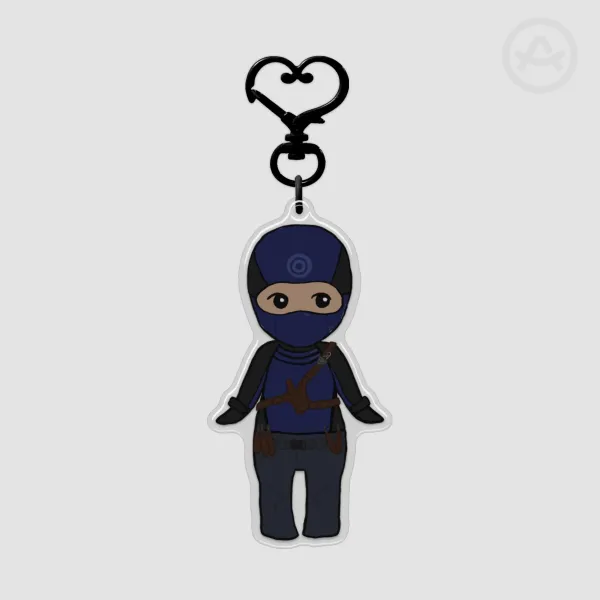 Dex Cutie Pie Bullseye Keychain