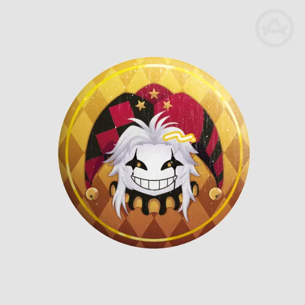 [TFC] Pierrot Button Pin 44mm