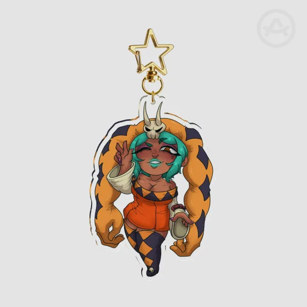 Cerebella Acrylic Keychain