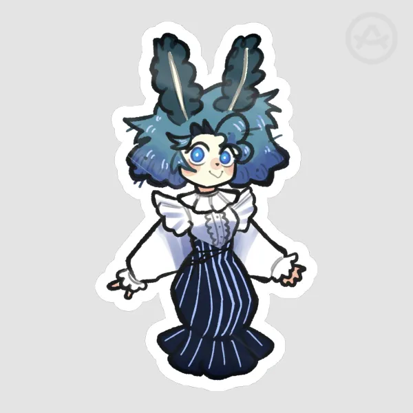 Chibi Nocti Gala-outfit Sticker