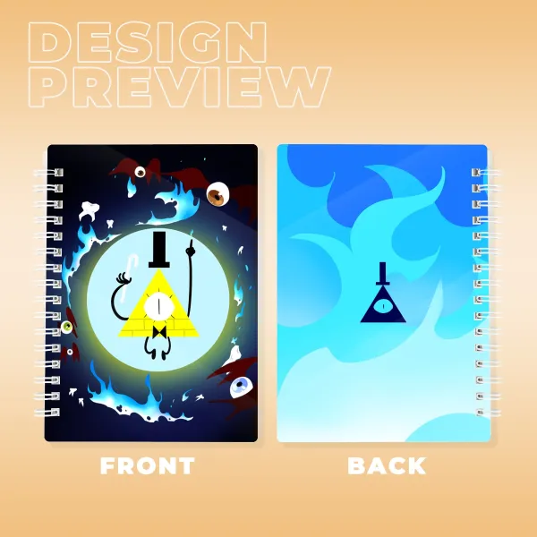 Bill PVC Sticker Notebook