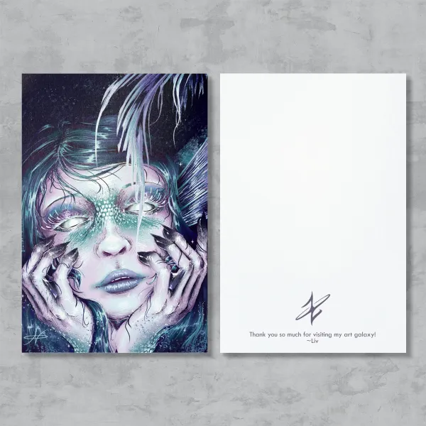 Lurking Siren - Postcard