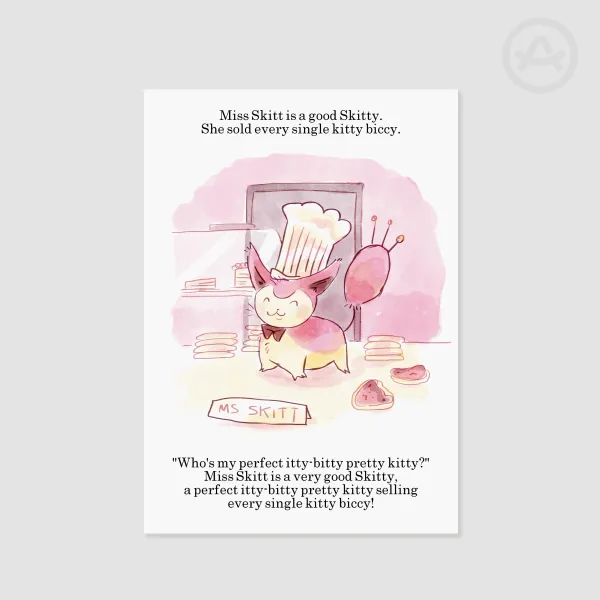 Skitty Biscuits Print