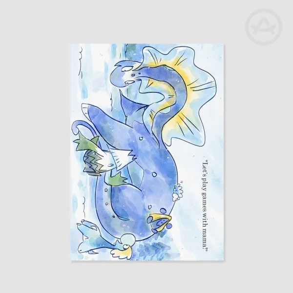 Aurorus Family Print